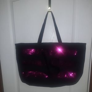 Victoria's Secret Sequin Tote Bag